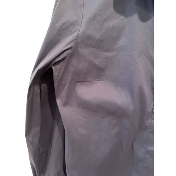 Kenneth Cole New York Womens Button-Up Shirt Size 8 Blue Cotton Blend - Picture 4 of 7